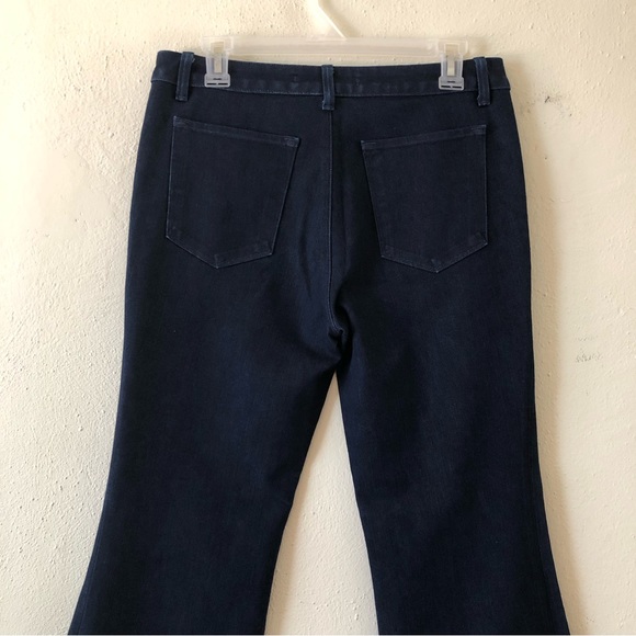 J brand flare leg high waisted jeans dark wash indigo 2224 size 30 women’s - Picture 7 of 13